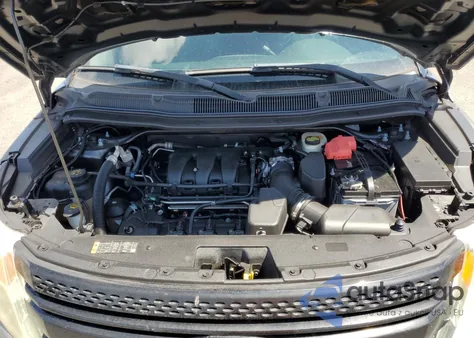 2014 Ford Explorer Police Interceptor из США, поврежденный, VIN 1FM5K8AR0EGC49663